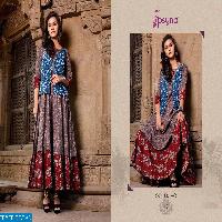 psyna pehnava vol-4 Wholesale Ready made anarkali kurtis